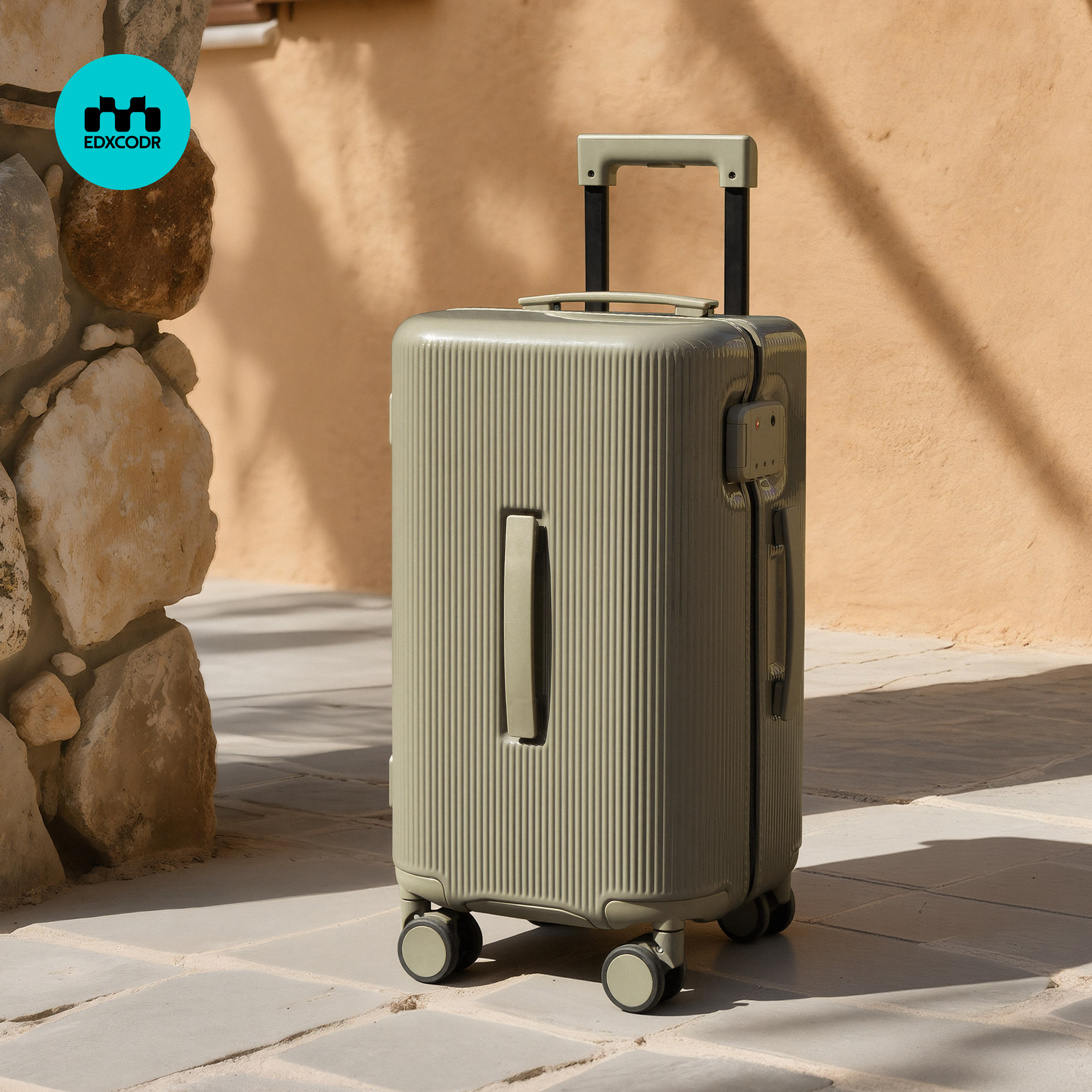 行李箱24寸结实耐用加厚静音万向轮2025新款26寸大容量PC拉杆箱包