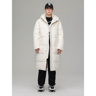 九江羽绒服时尚休闲中长款运动大衣男女加厚长袄户外保暖时尚外套