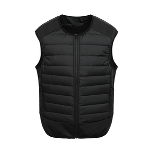 九江羽绒服轻薄羽绒马甲常规款年冬季新品立领修身舒适百搭男士坎