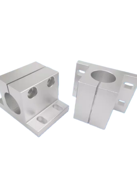 RCJ22 侧面安装 长圆孔型 导向轴支座 加厚轴承支柱固定座  RCJ21