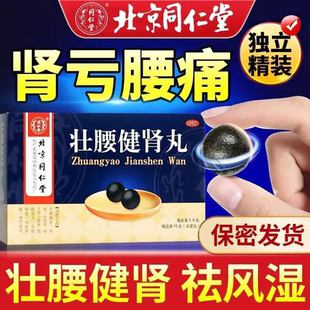 壮腰健肾丸北京同仁堂官方旗舰店补肾固精强肾时间短正品陈李济
