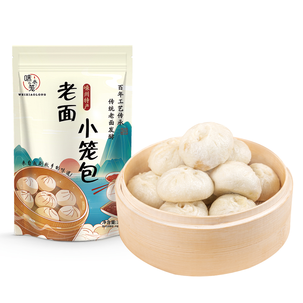 味小笼嵊州老面小笼包160g*10包