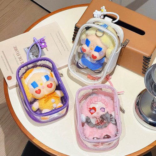 软核星球高清透明哭娃包外出包