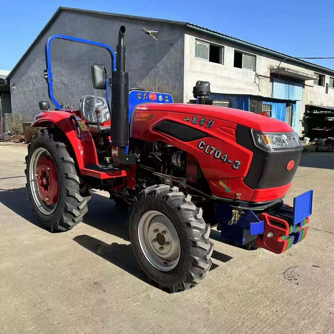 宏鑫雷沃704四驱农用车 小型拖拉机果园专用大棚王 小四轮耕地机