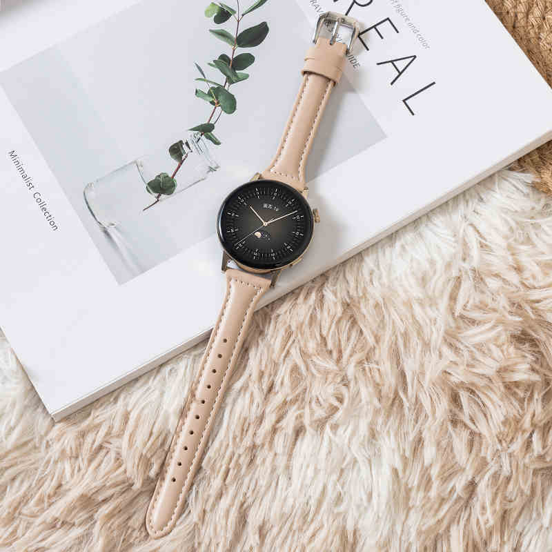 娅妃儿watch7女款表带gearS3牛皮