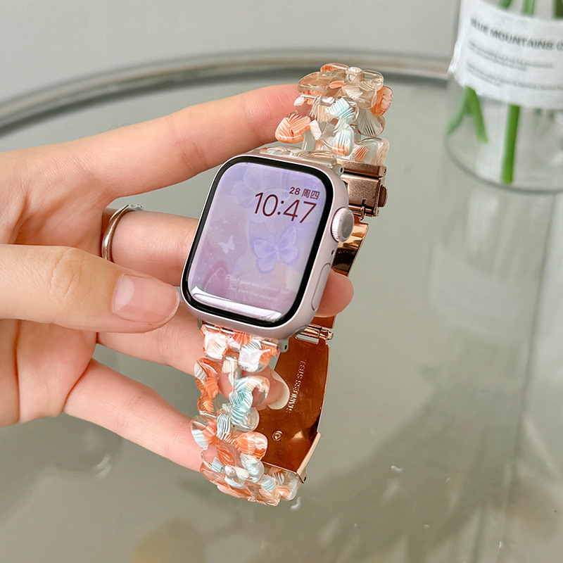 手链iwatchs9个性手表带s7女生