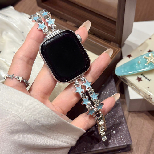 娅妃儿watch11星星双排滴蜡表带
