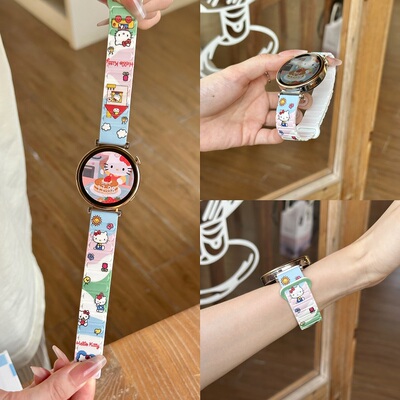 娅妃儿watch7/6花园KT猫硅胶磁吸