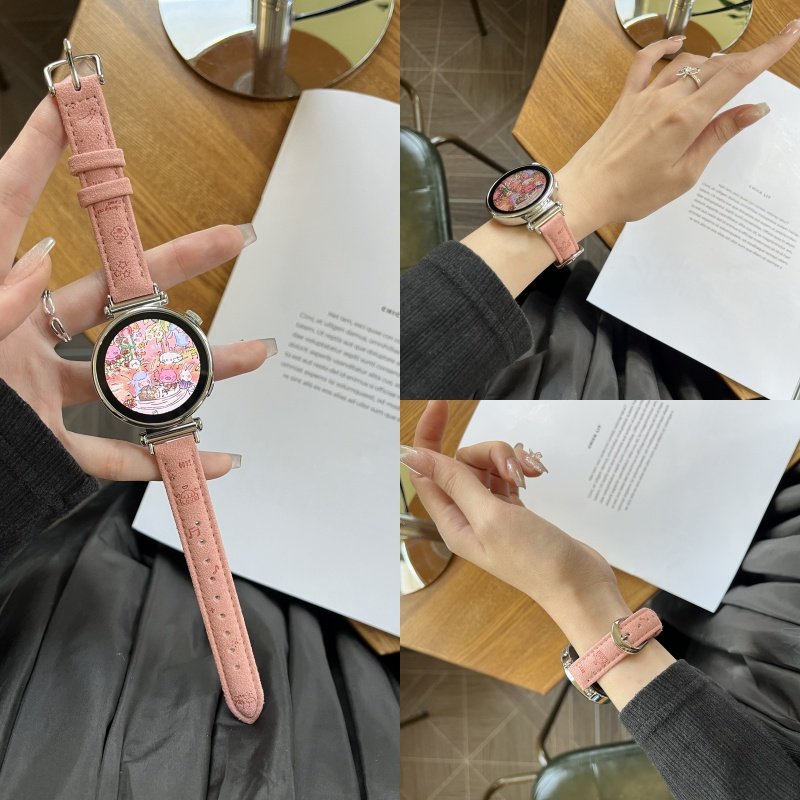 娅妃儿galaxywatch7爱心狗爪表带