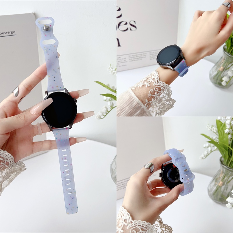 watchs3表带S4果冻彩点watch2pro