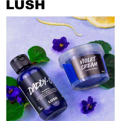 Lush紫罗亮泽洗发水持久亮泽