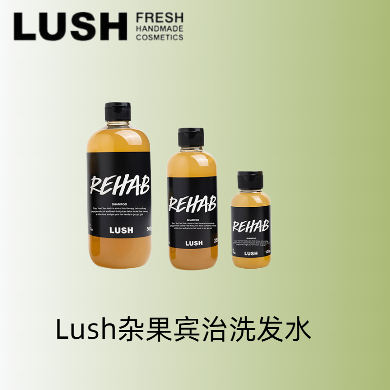 【现货】Lush岚舒杂果宾治洗发水受损修护控油防掉发控油蓬松