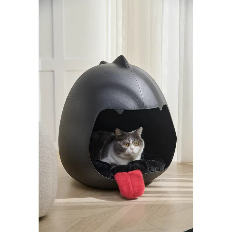 捣蛋鬼小恐龙猫窝四季通用小型犬狗窝猫咪睡觉的帐篷网红宠物睡垫