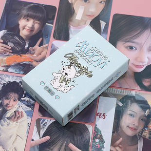 张淼怡小卡周边新款写真高清剧照拍立得自印卡盒装圆角镭射lomo卡