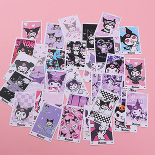 库洛米LOMO卡周边新款 3寸留言卡精美收藏卡 高清贺卡40张小卡盒装