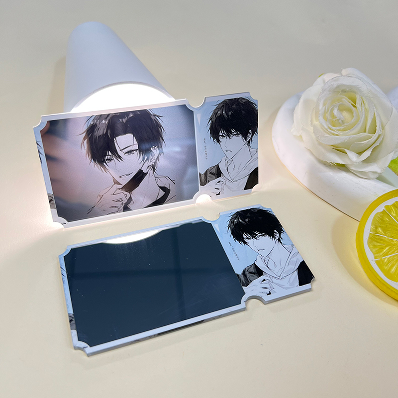 伪装学渣透镜便携式镜子