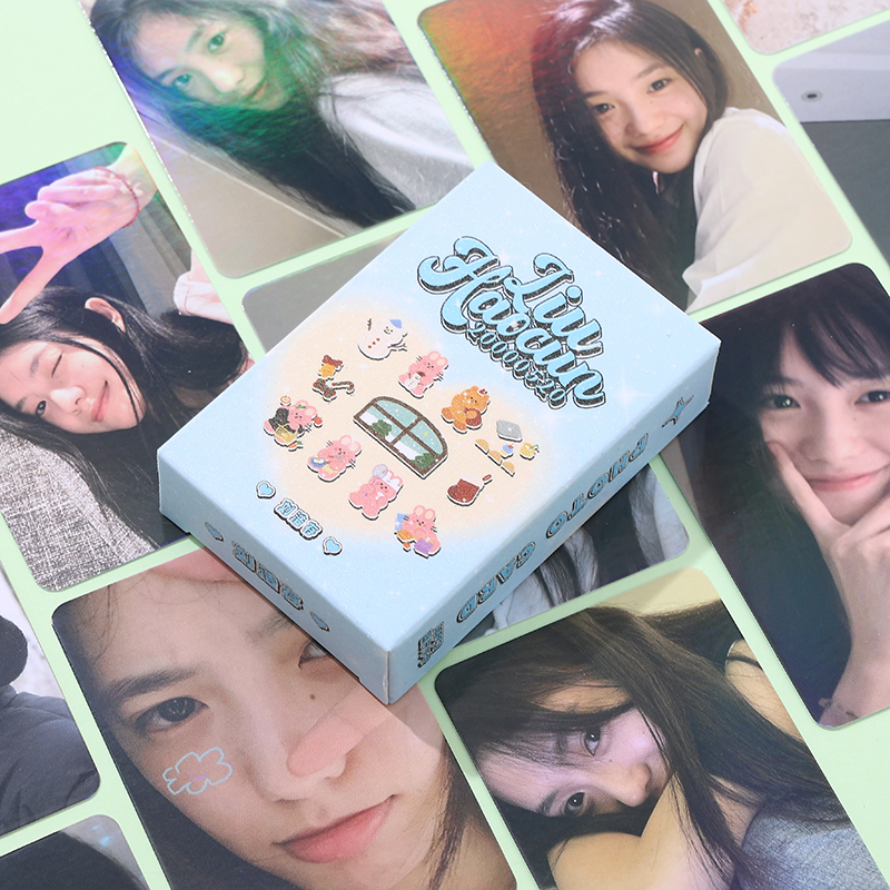 刘浩存小卡周边新款写真脱轨剧照自印卡拍立得盒装高清镭射lomo卡