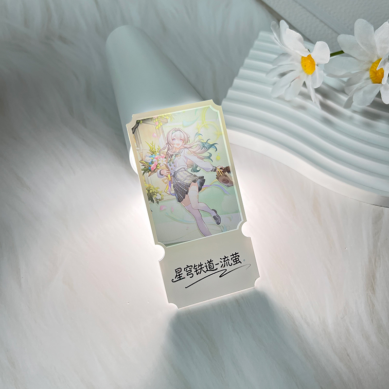 流萤镜中画便携式镜子