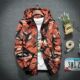 hooded zipper Men camouflage jacket连帽拉链迷彩夹克外套男