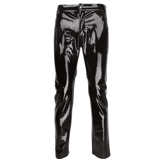 gloss pants高光漆皮直筒长裤 patent straight 男 leather high