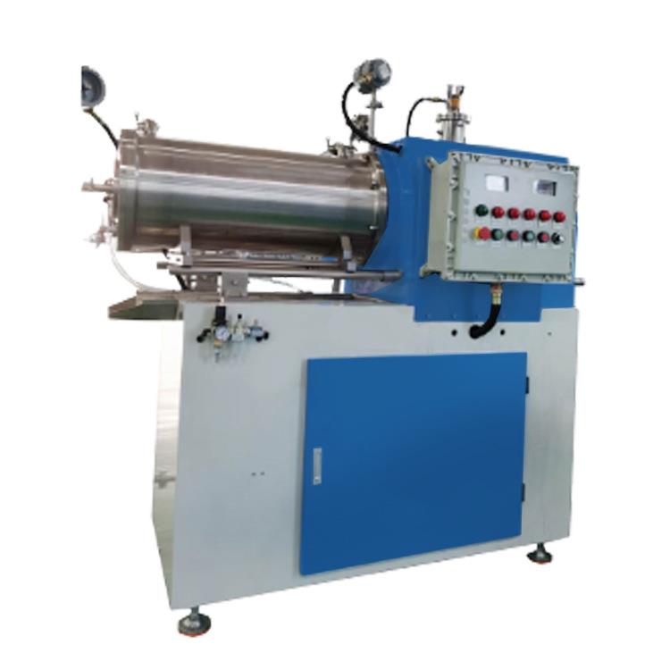 大型超细卧式纳米砂磨机涂料浆料磷酸铁锂研磨机效率高细度球磨机