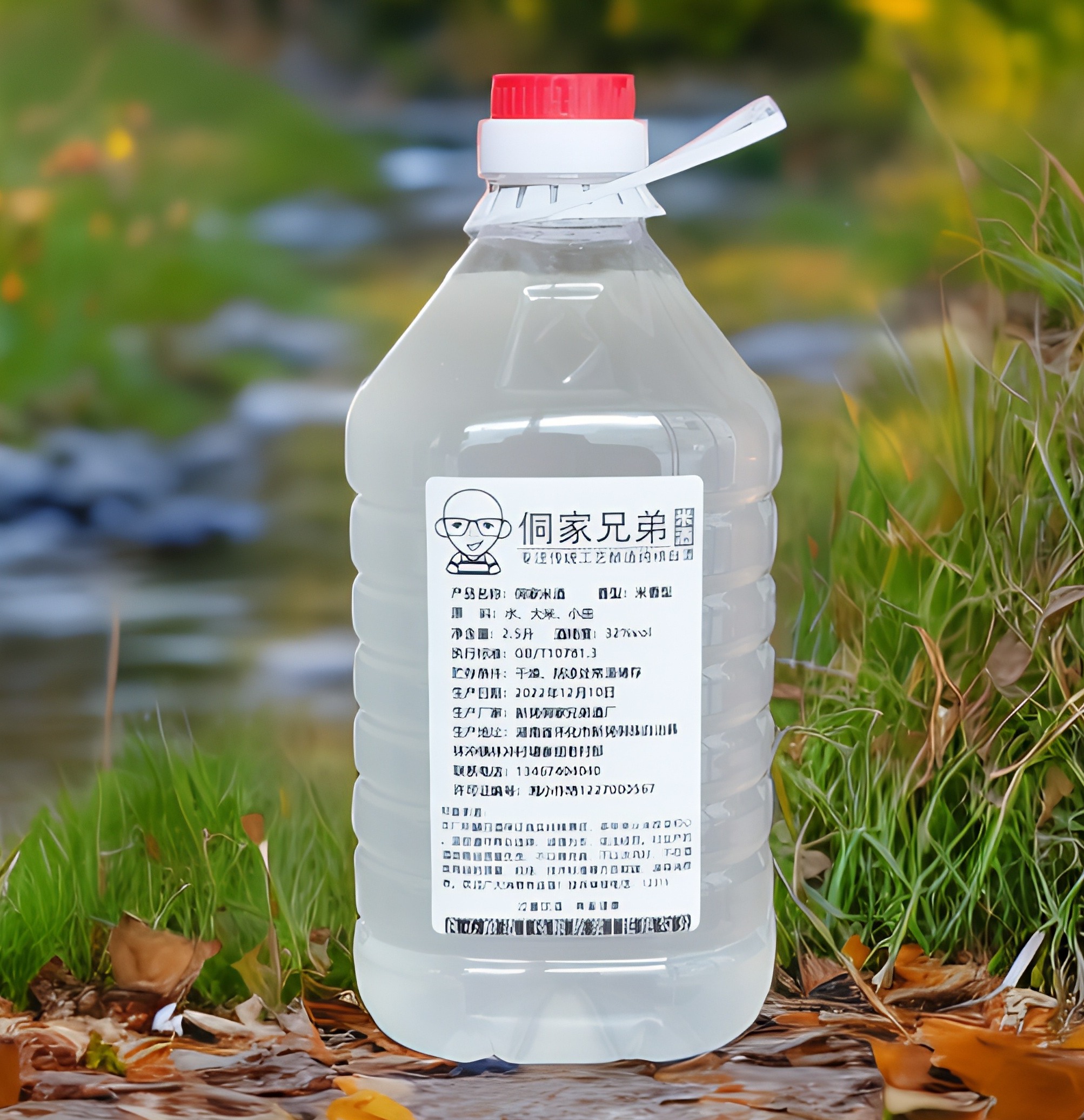 2.5L纯粮食白酒侗家兄弟自酿米酒