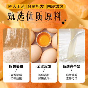 水牛奶蛋糕健康营养早餐手撕小面包整箱休闲解馋速零食品牛乳吐司