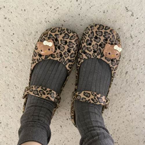 适配Crocs洞洞鞋配饰焦糖KT猫