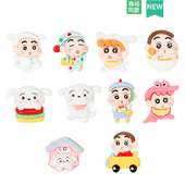 Cross配件洞洞鞋 饰扣 配饰鞋 扣装 卡通可爱蜡笔小新 花鞋 适配Crocs