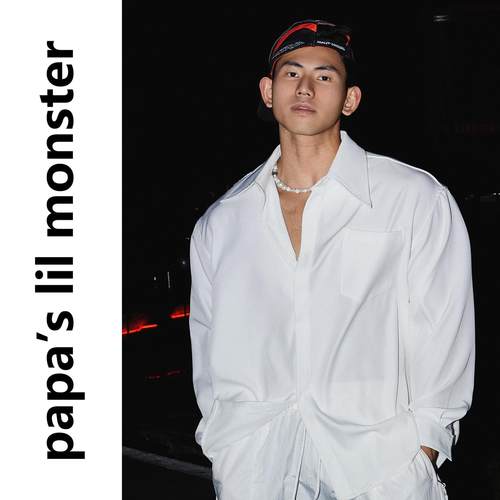 PAPASLILMONSTER美式复古衬衫