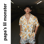 薄款 lil 速干小众港风衬衣女 男士 夏季 monster休闲宽松短袖 衬衫