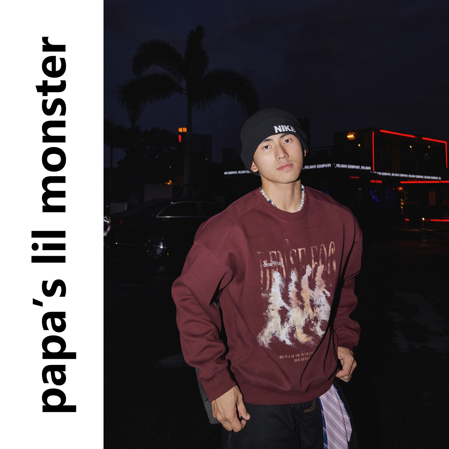 美式做旧秋冬长袖卫衣