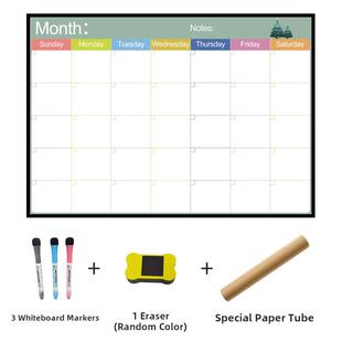 A3 Magnetic Weekly & Monthly Planner Whiteboard Fridge M