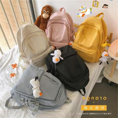 dent Backpack Lady Cute School Bag Female Cool Book Backpack
