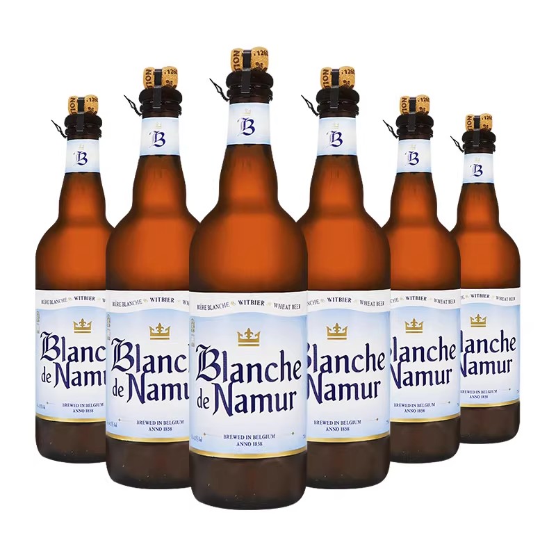 比利时进口 杜巴克娜慕尔精酿小麦白啤酒750ml整箱