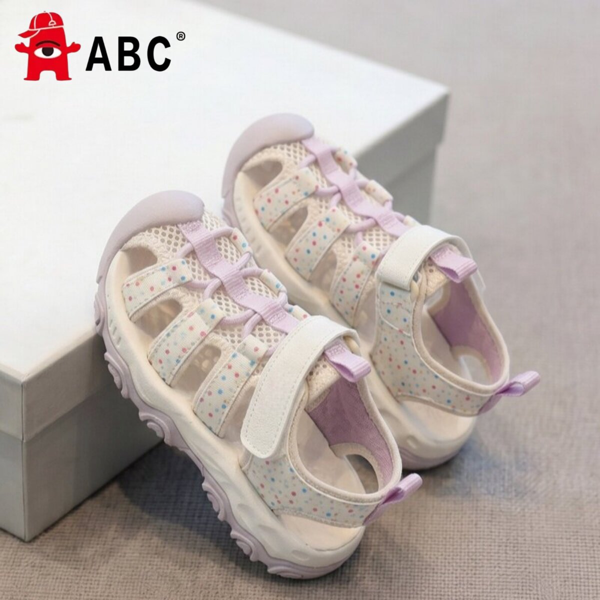 ABC女童包头溯溪凉鞋夏季新款图片