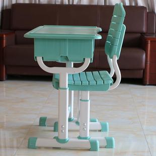 降桌椅 中小学生课培训班校用单人学书桌生可升 ABS塑料A 60桌椅