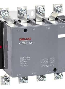 德力西大电流交流接触器CJX2sF-220v 380v三相 330A 500A非cj20