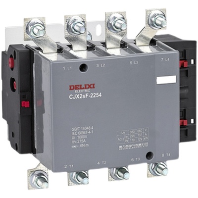德力西大电流交流接触器CJX2sF-220v 380v三相 330A 500A非cj20