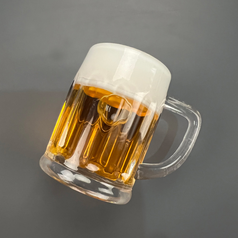 仿真啤酒杯子冰箱贴磁贴3d立体个性创意磁性装饰贴吸铁石2025新款