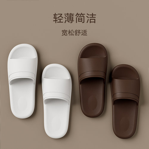 防滑软底拖鞋女夏季洗澡情侣室内轻薄浴室透气舒适居家用凉拖鞋男 - 封面