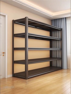 货架家用置物架客厅多层储物架仓库储藏间商超快递杂物钢制收纳架