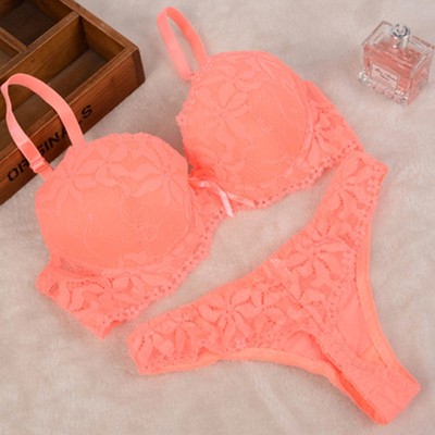 Underwear Set Bra and Panty Set ABC Cup For Female女士内衣套