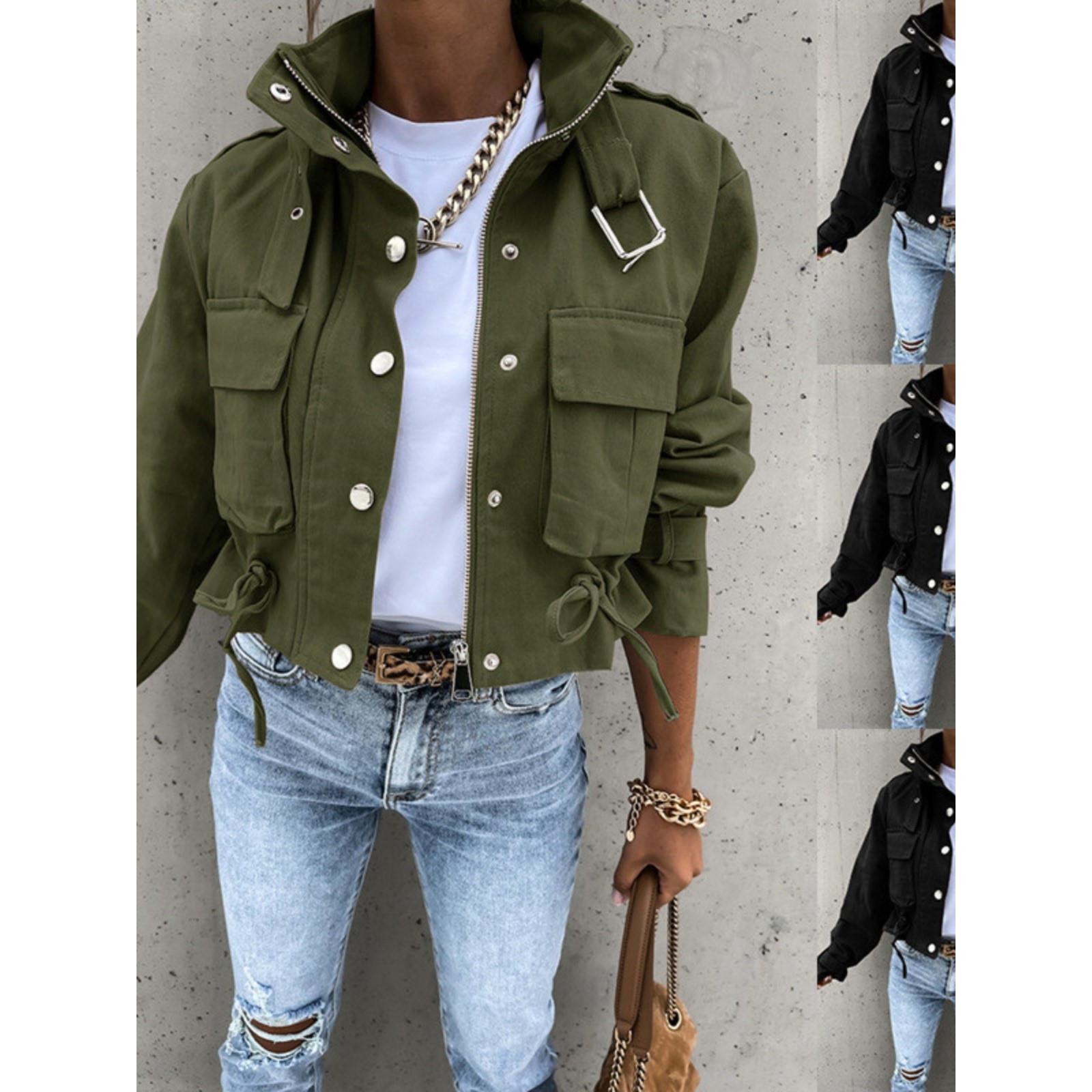 Autumn winter clothes women short jacket ladies coat tops 女