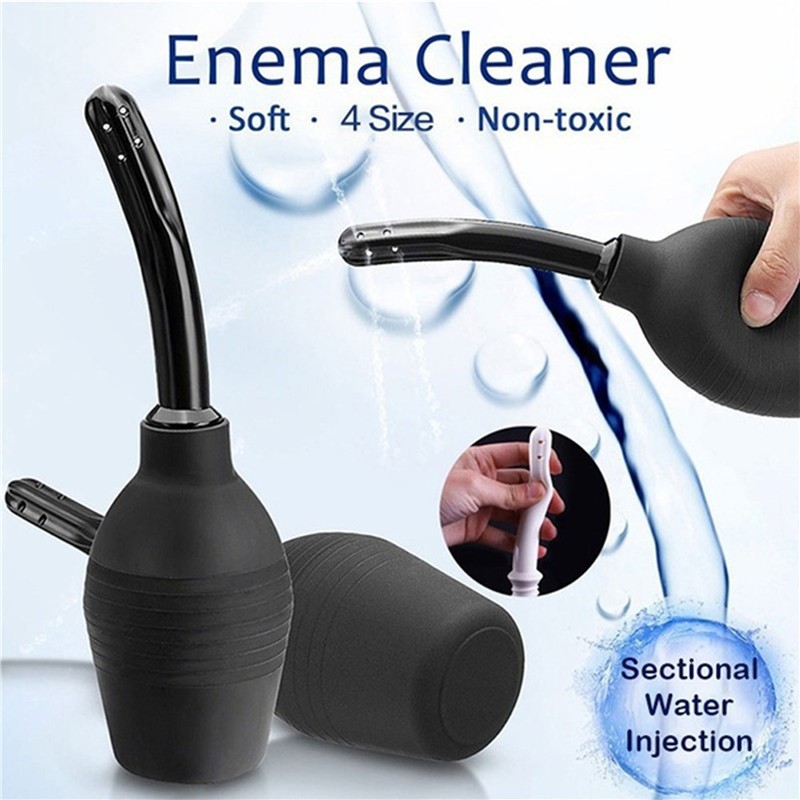 Medical Enema Irrigator Enema Bulb Syringe Anal Douche Clean