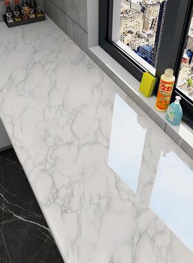 Kitchen sticker waterproof marble self-adhesive wallpaper