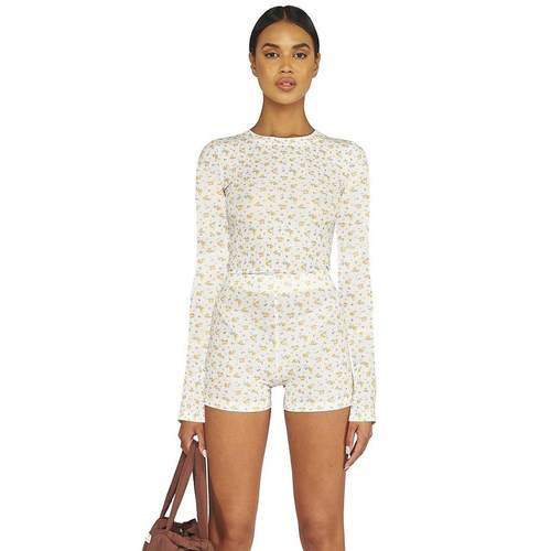 Sheort sle2343vedpinted casu al women's shorrts set