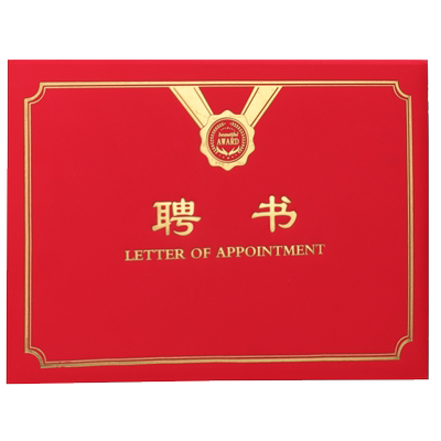 豫教聘书系列证书可设计打印定制