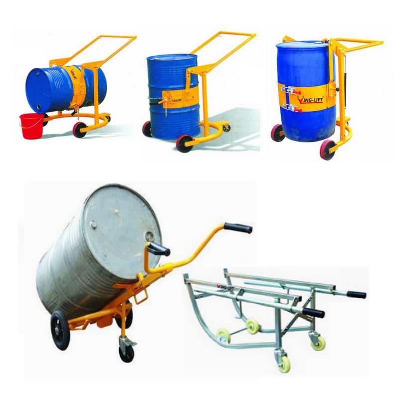 机式油桶翻转车 咬嘴式油桶搬运手械推 机械旋转手动车油HD80A桶