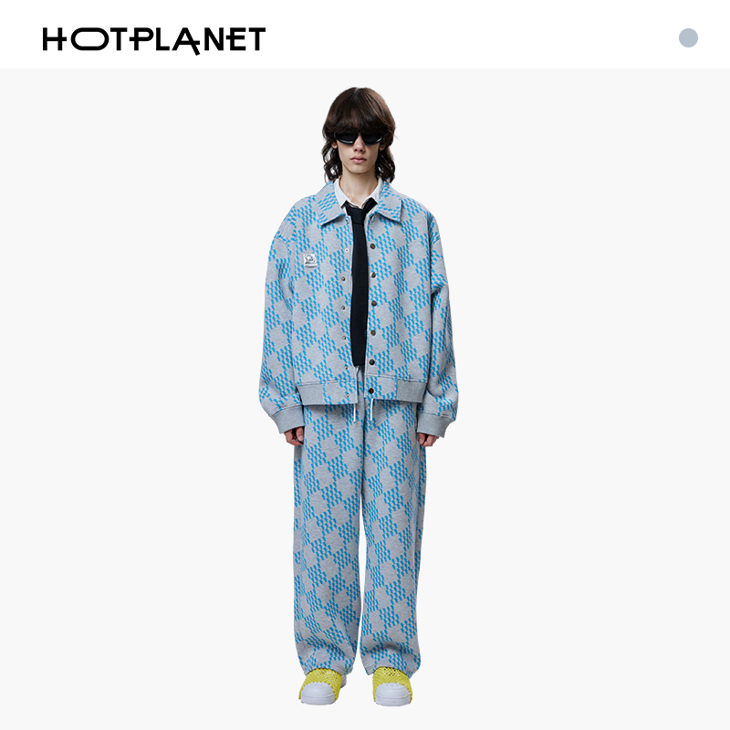 hotplanet几何满印套装
